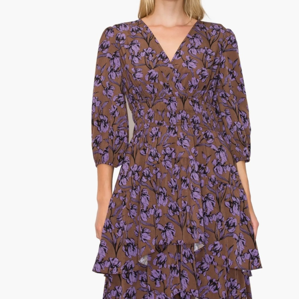 MELLODAY Ruffled Tiered Sundress